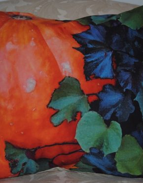 Pumpkin with Leaves